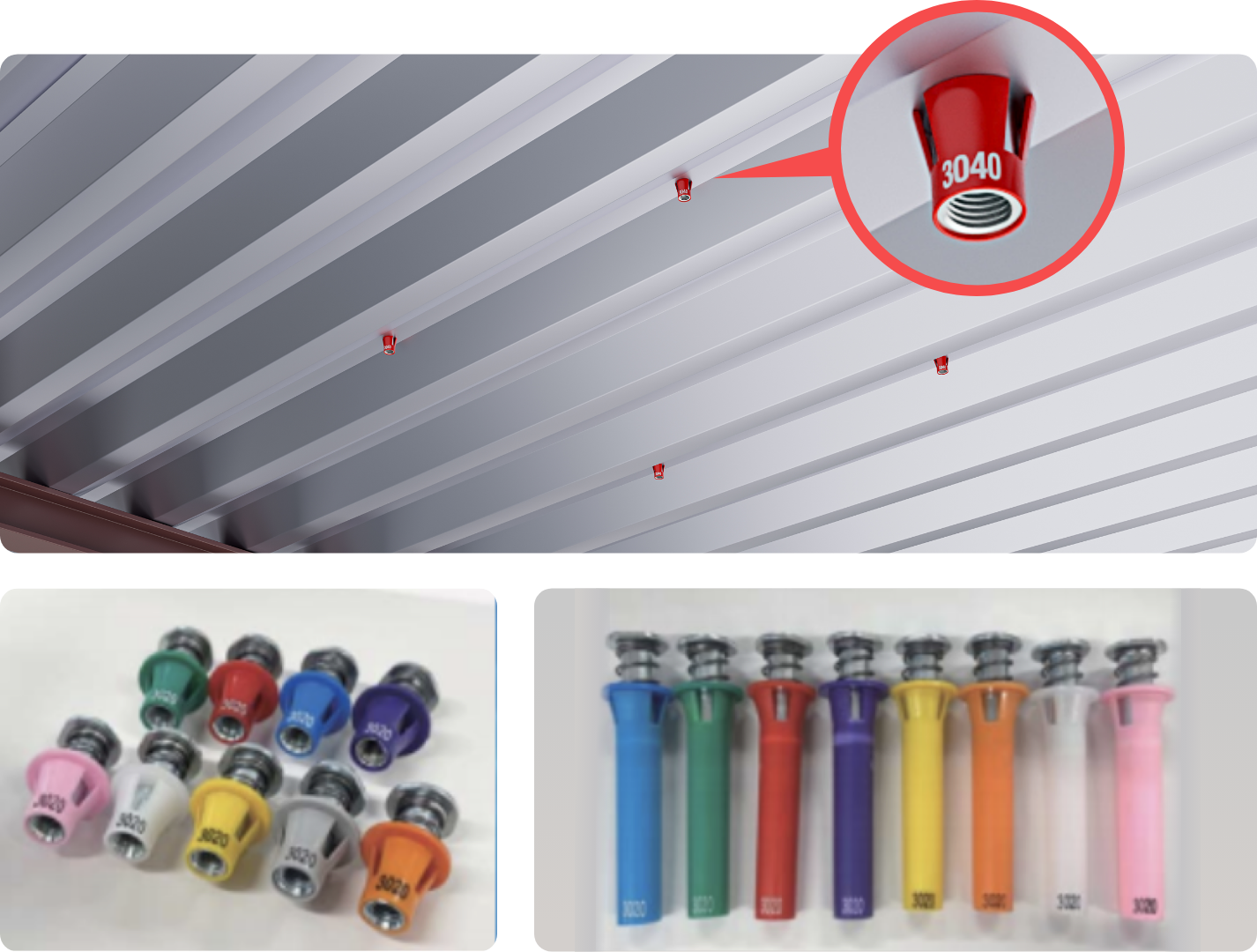 「埋設深さが分かる」インサートアンカー